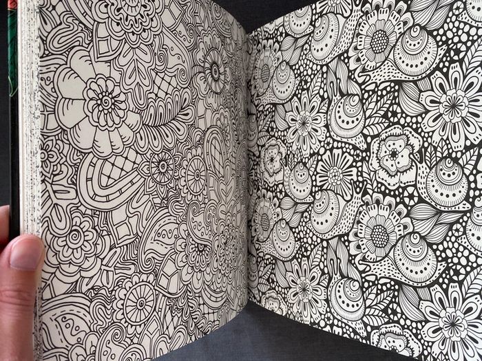 Cahier de coloriages Neuf (fleurs) - photo numéro 4