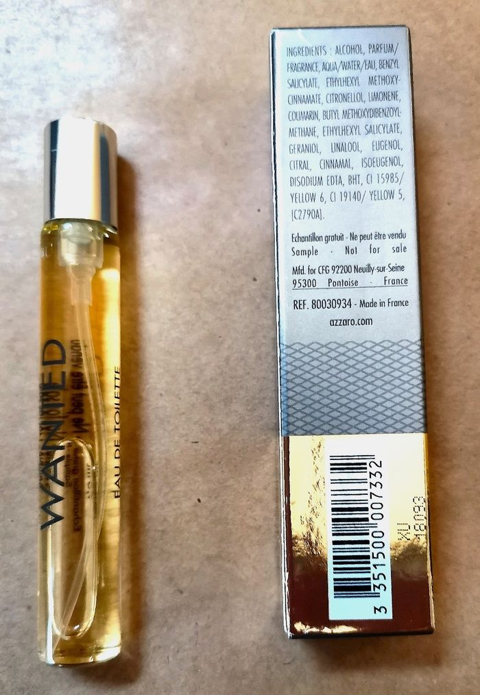 Parfum de Sac Azzaro "Wanted" - photo numéro 4