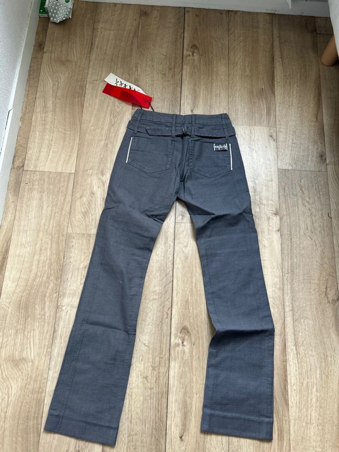 Jean School rag gris clair tribu twill stretch W27 - photo numéro 5