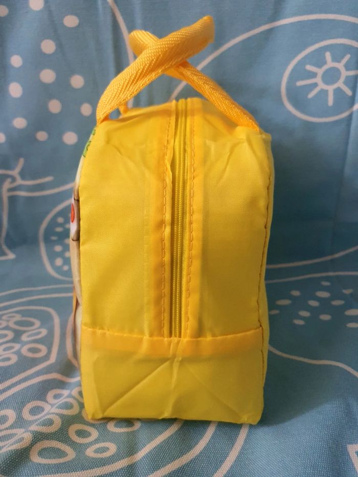 🐥 Sac À Déjeuner Pliable Jaune Kawaï 🐣 Isotherme et Léger pour Garçons et Filles - photo numéro 7