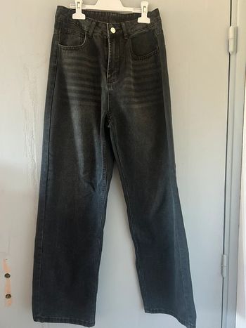 Jean évasé noir • SHEIN • Taille S/36