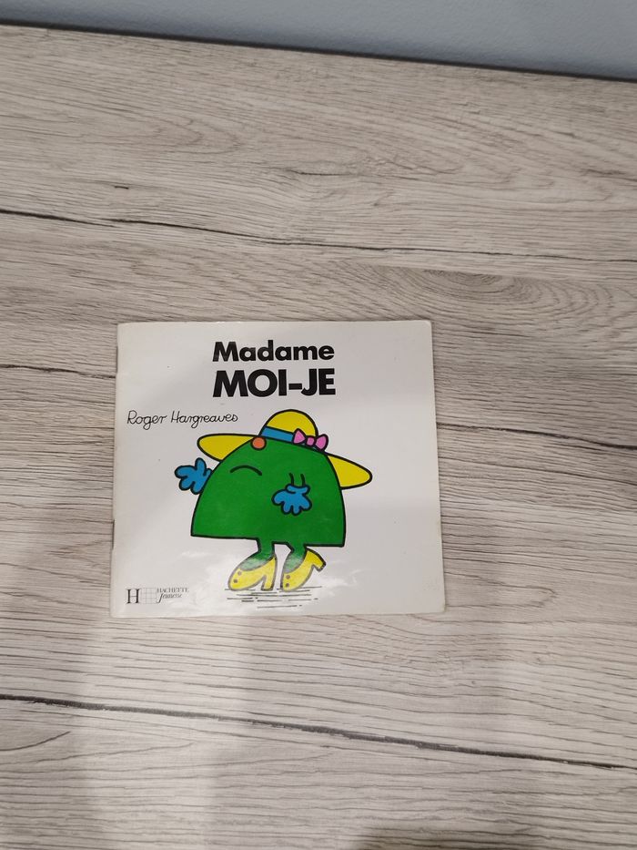 Livre Monsieur Madame Mme Moi-je