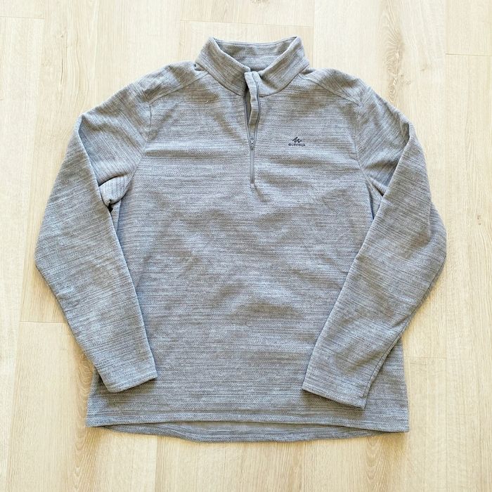 Quechua Pull Activ Wear Homme Gris Exclusif Sportwear Mountain Collection (Taille XL) - photo numéro 2