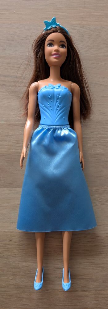 Lot barbie + petites poupées