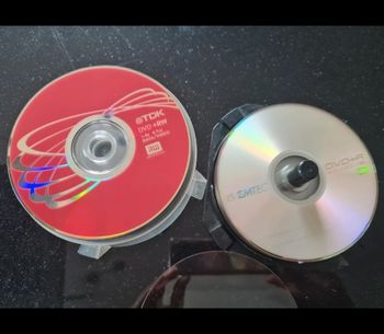 Lot de 18 DVD enregistrables TDK / Emtec – Neufs