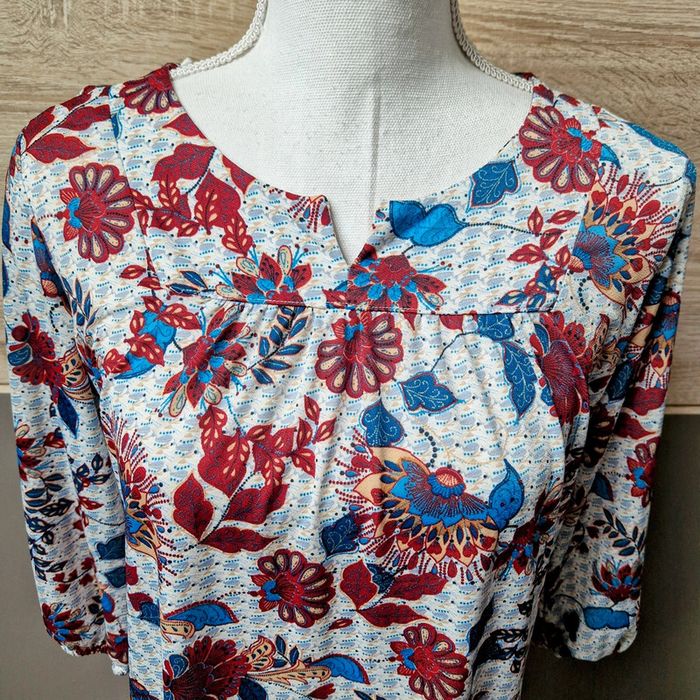 Blouse manches 3/4. - photo numéro 2