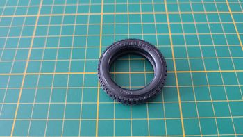 Pneu seul Englebert miniature Bburago Burago Lancia Aurelia B24 Spider 1955 1/18 1/18e 1/18ème #B87