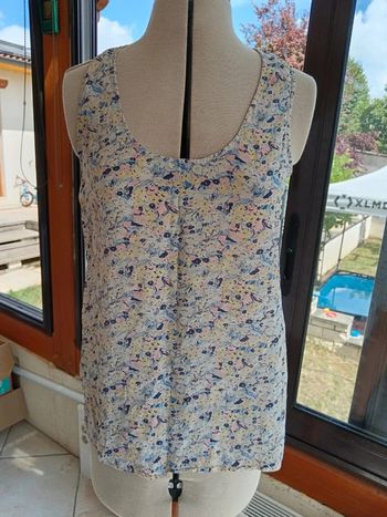 Top American Vintage en soie L