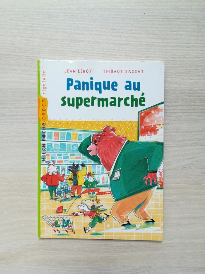 Livre "Panique au supermarché" - V92B