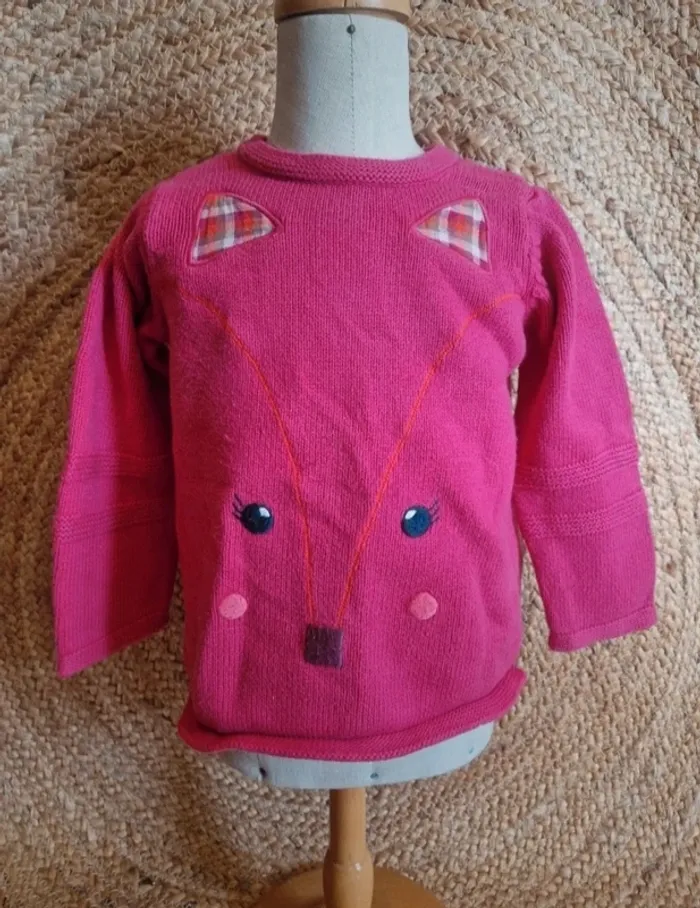 Lot de 12 vêtements fille tee short, pulls, gilets, robe, leeging 23 mois - photo numéro 6
