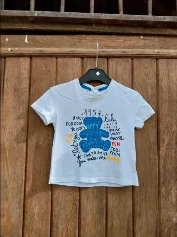 Tee-shirt bébé garçon 18 Lulu castagnette