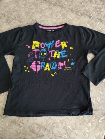 T-shirt ml 10 ans fille