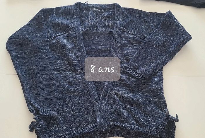 Gilet fille 8 ans