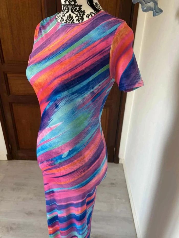 Robe tee-shirt longue 36 - photo numéro 3