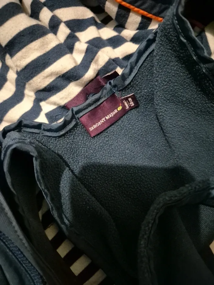 Manteau Sergent Major 6 mois avec doublure - photo numéro 5