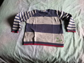 pull coton col V