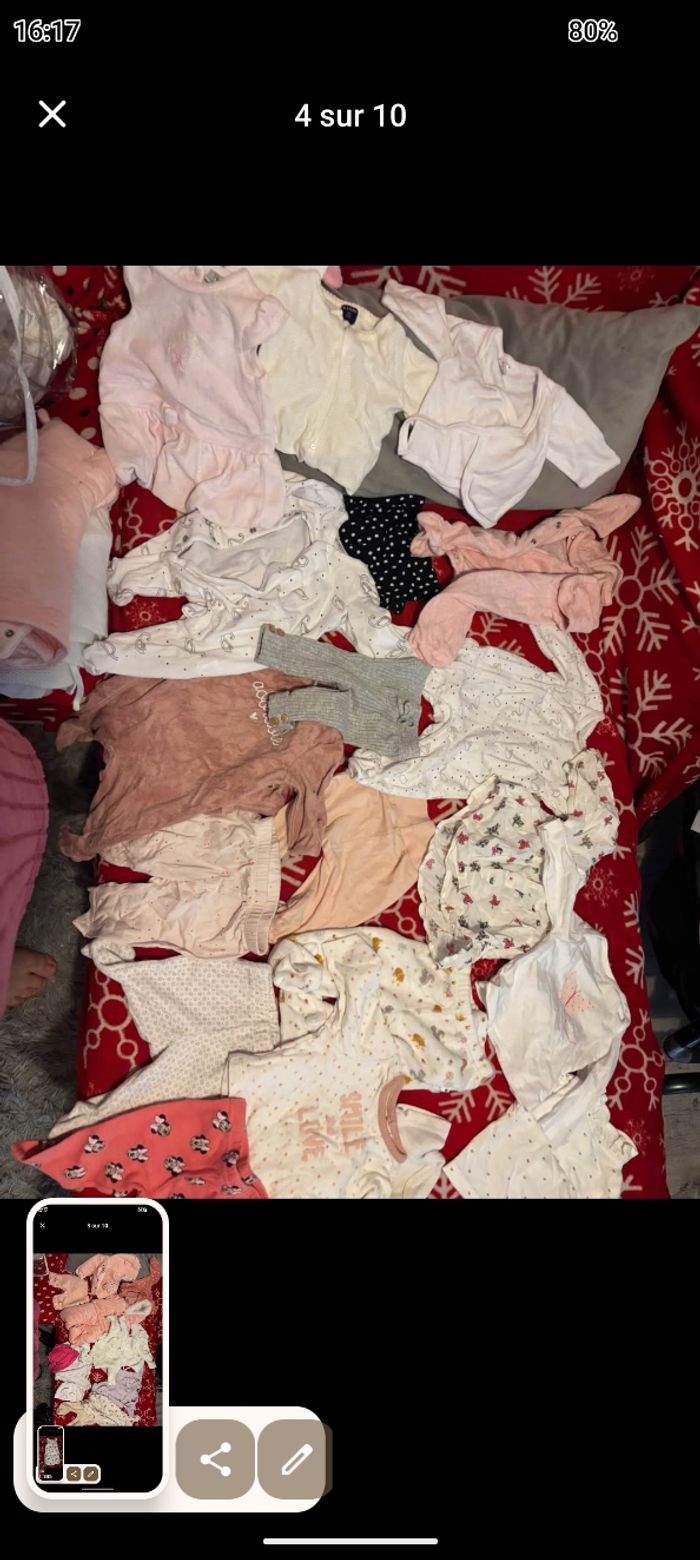 Lot vêtements bb fille - photo numéro 4