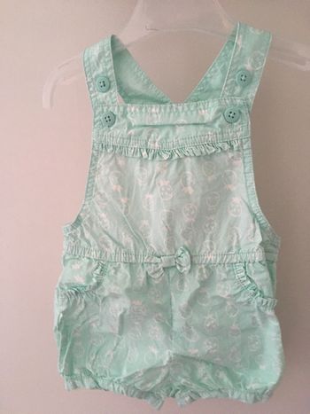 Combi short verte C&A - 18 mois