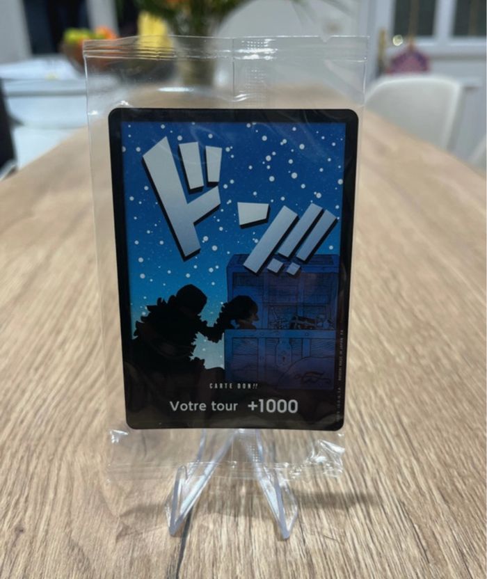 Carte DON Don Quichotte Rosisnante fr Carte OnePiece Scelée