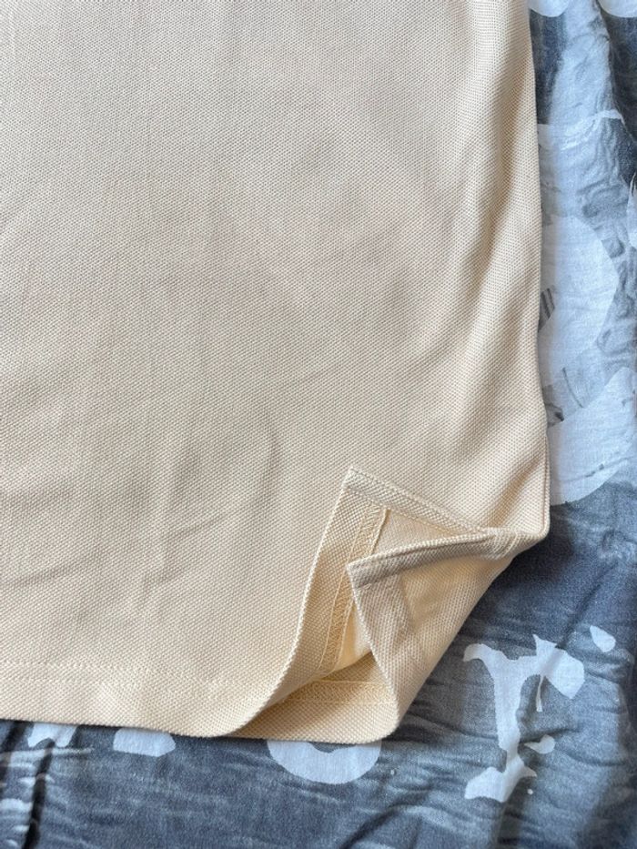 Polo beige/jaune taille S compagnie Alpine sportswear - photo numéro 4