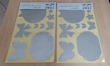 Neuf 2 lots stickers vertbaudet