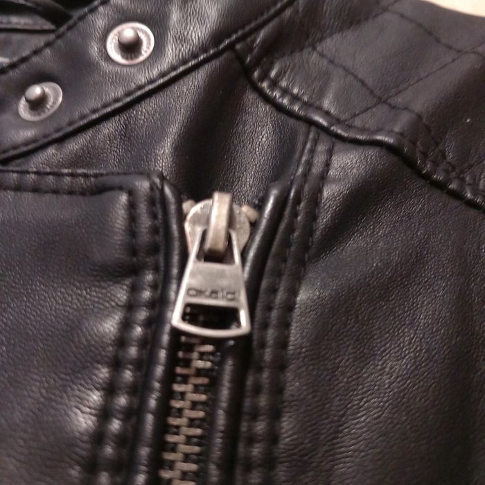 Veste légère en simili cuir fille - photo numéro 4