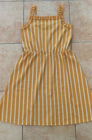 Robe rayée