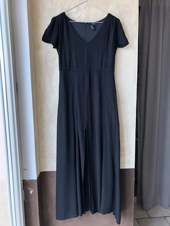 Jolie robe longue noire fendue Forever 21 S