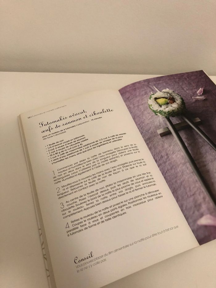 Livre recette sushi - photo numéro 2