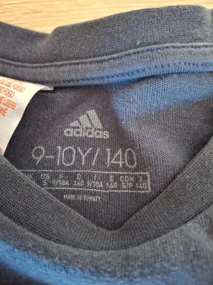 Tea shirt adidas 9/10 ans - photo numéro 3