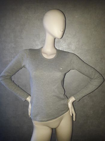 tee shirt gris lulu castagnette taille 36/38
