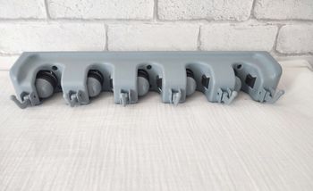 Porte balai mural avec crochets