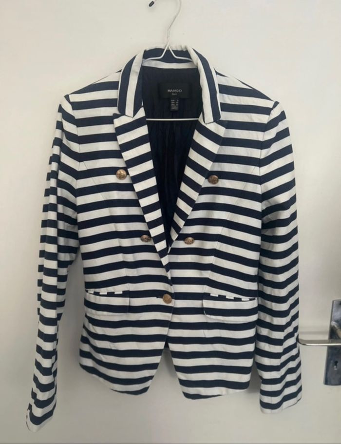 Blazer style marin Mango taille s - photo numéro 2
