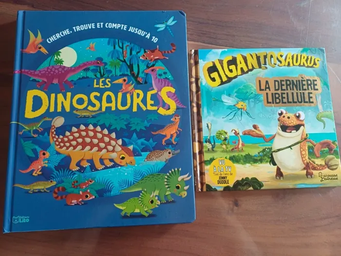 Livres dinosaures
