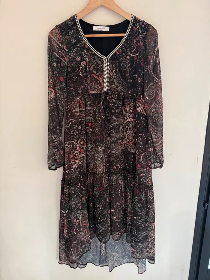 Robe mi-longue Promod