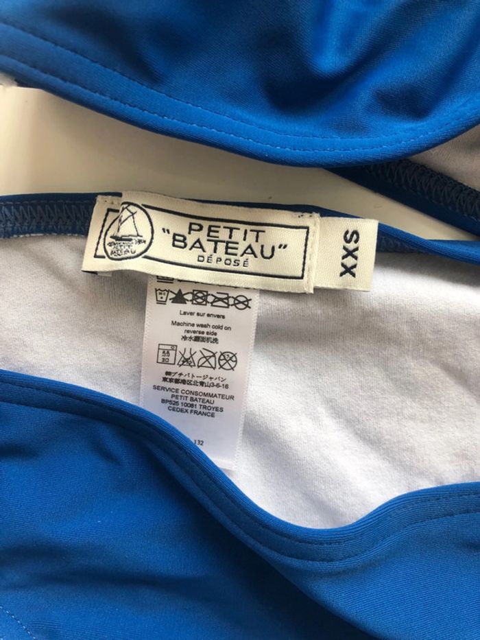 Maillot de bain NEUF Petit Bateau XXS - photo numéro 2