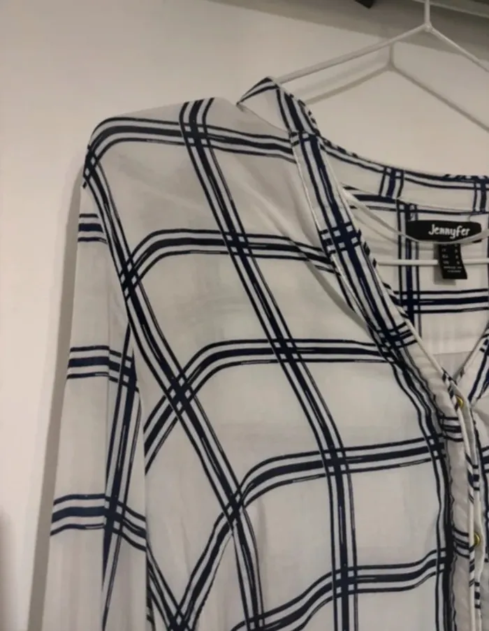 Chemise à carreaux Jennyfer taille 36-S - photo numéro 3