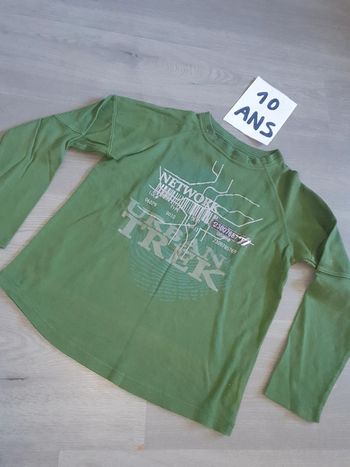 Maillot t-shirt 10ans
