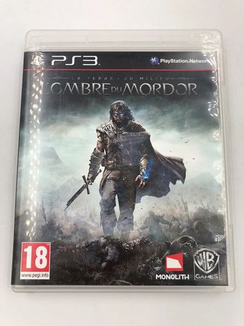 La Terre Du Milieu L'ombre Du Mordor PS3 Complet FR TBE