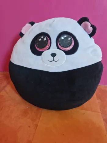 Coussin peluche panda