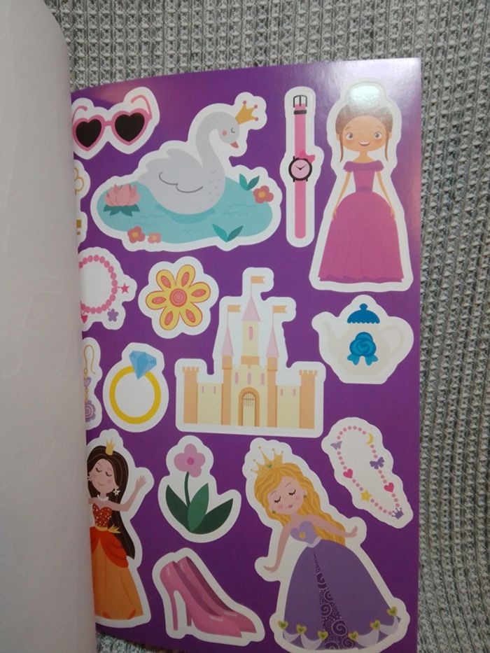 Sticker Book "Princesse" (cœur) - photo numéro 7