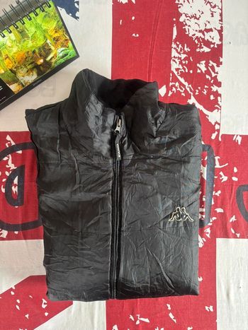 Veste Kappa noir à zip- Taille XL