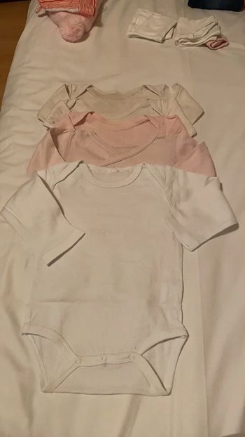 Lot de 5 bodies manches longues