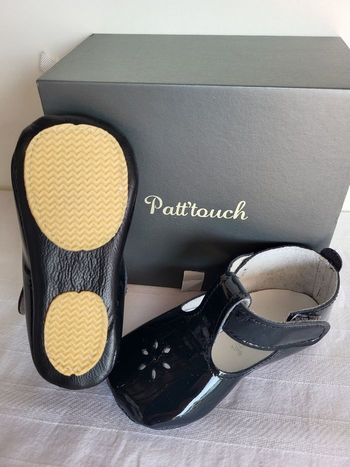 Chaussures bébés en cuir vernis Point 22 Made in France 🇨🇵