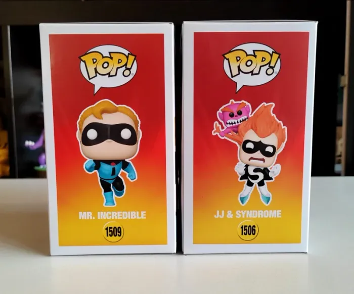 Lot de 2 Figurines Funko Pop Pixar - Disney, Incredibles 20th - Les indestructibles n°1509 & 1506 - photo numéro 5