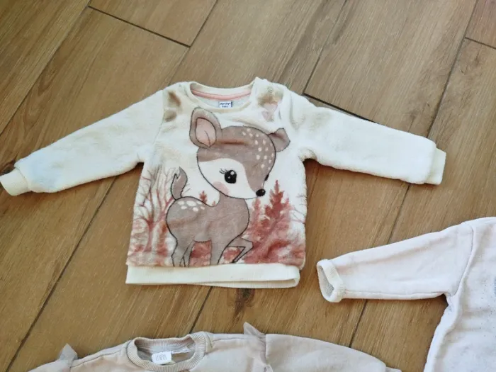 Lot de 3 pulls chauds bébé fille 12 mois - photo numéro 4