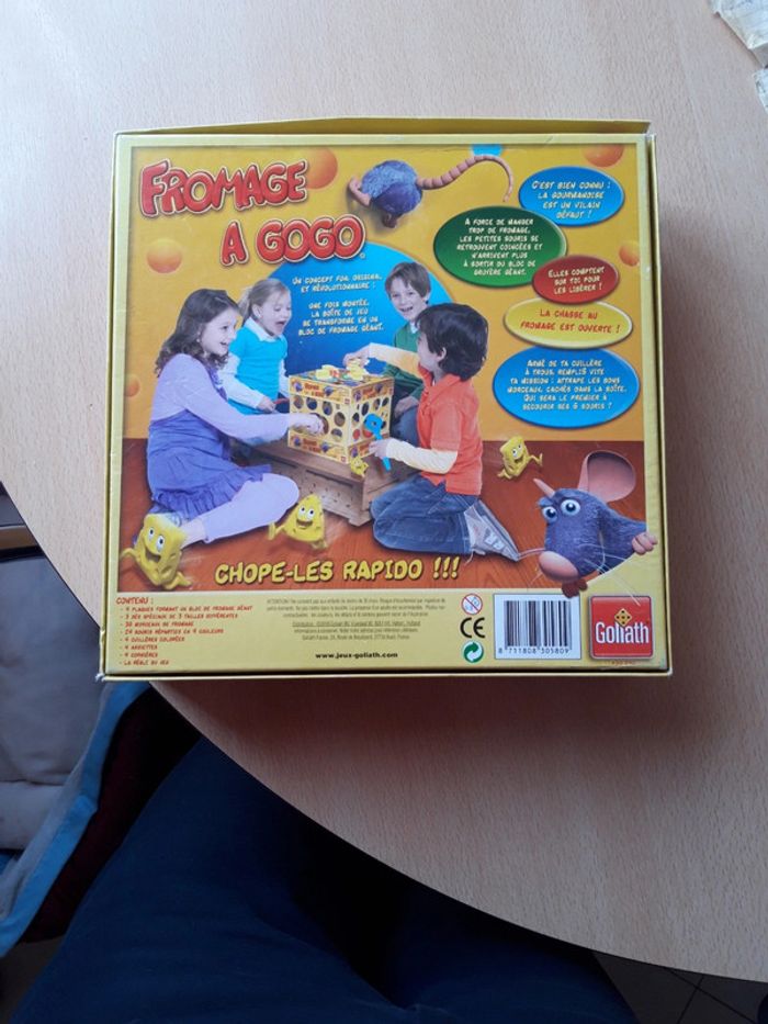 Jeu De Société Fromage à Gogo De Goliath - Occasion Complet Et En Très Bon état (TBE)