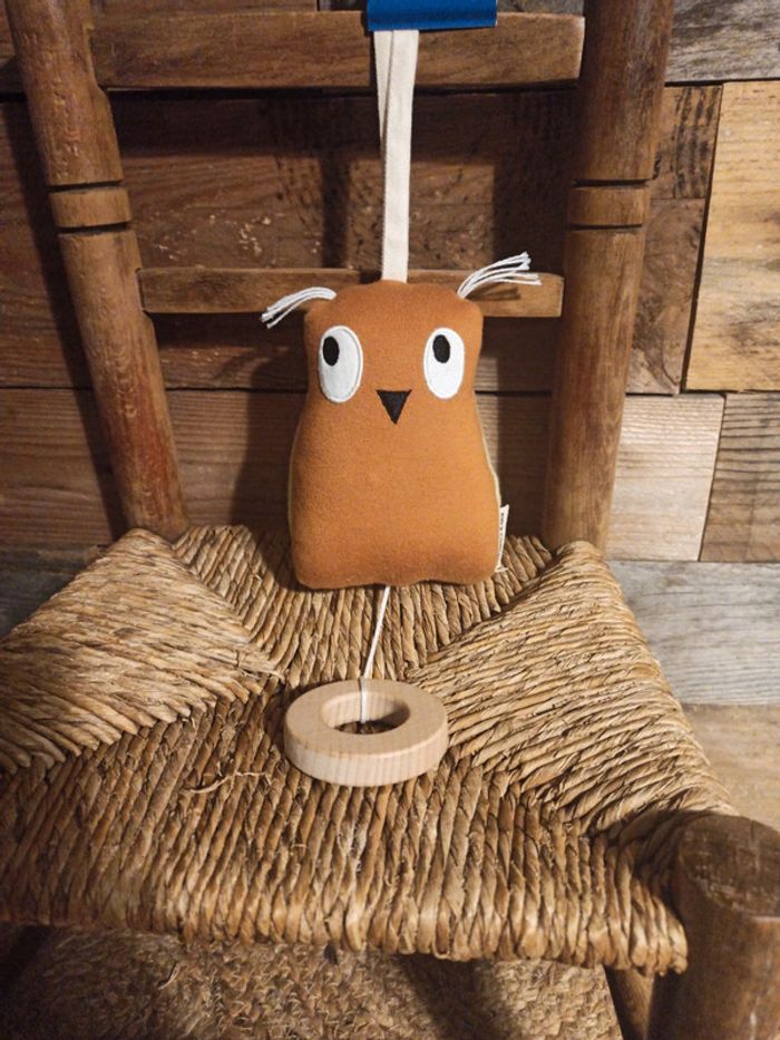 Chouette musicale boîte à musique kid's concept - photo numéro 2