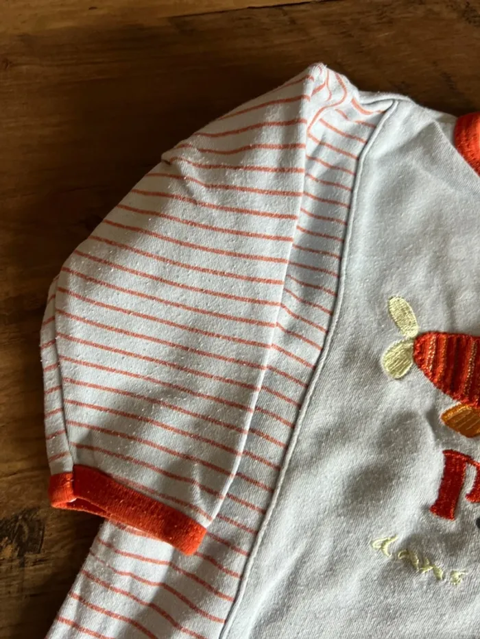 Lot de 2 pyjama coton 9 mois - photo numéro 6