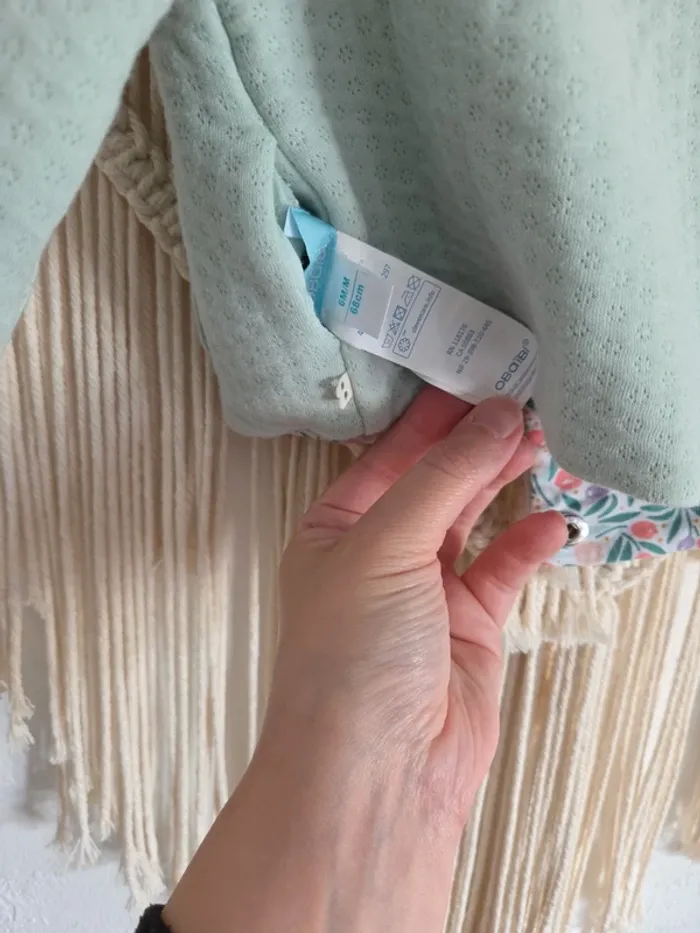 Jolie veste gilet obaibi 6 mois bébé neuve - photo numéro 6